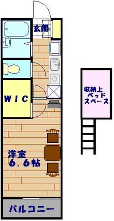 レオパレスアプロスの物件間取画像